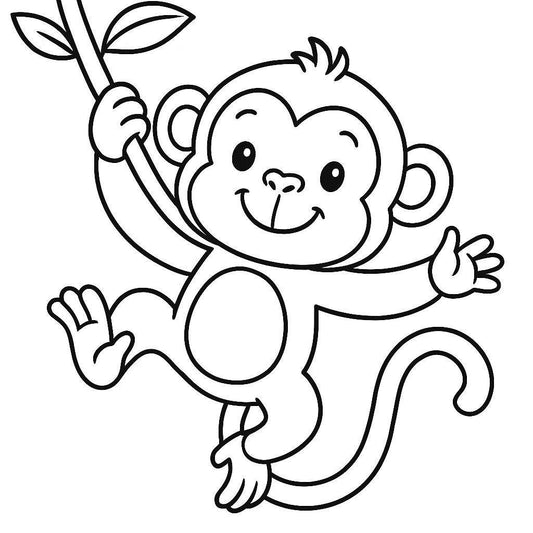 Meine Dschungelfreunde - das Ausmalbuch